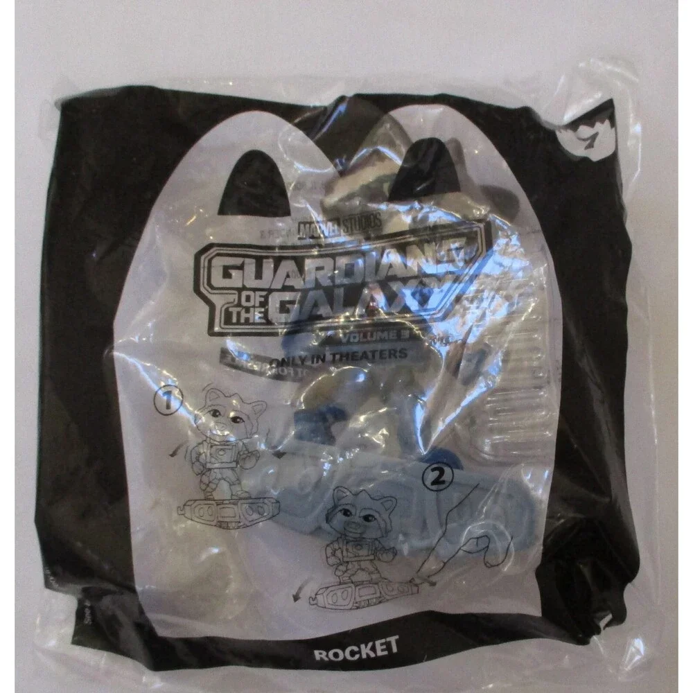 McDonald's Guardians of the Galaxy Rocket Toy #7 2023 NEW